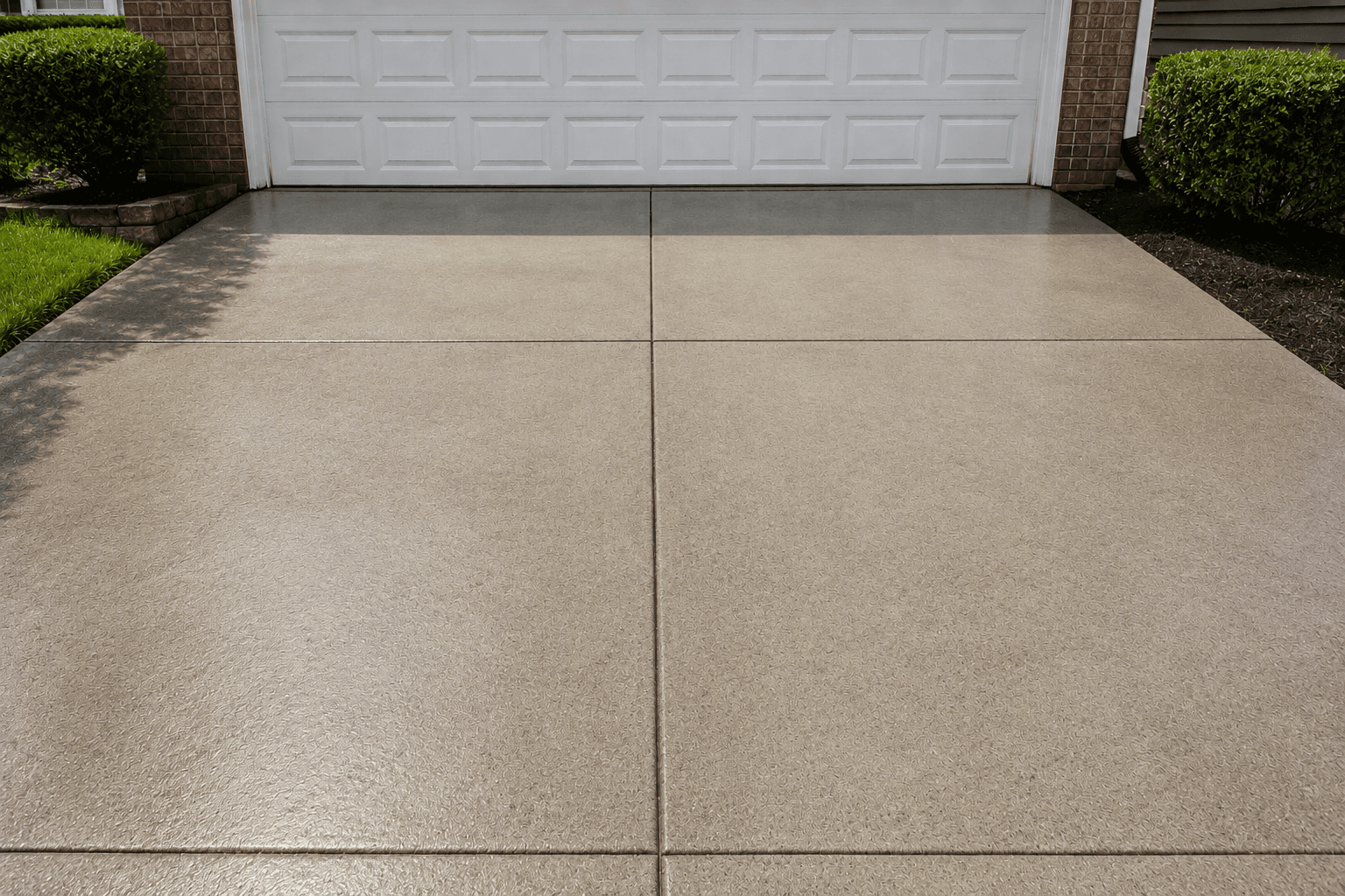 Pressure Washing result, after
